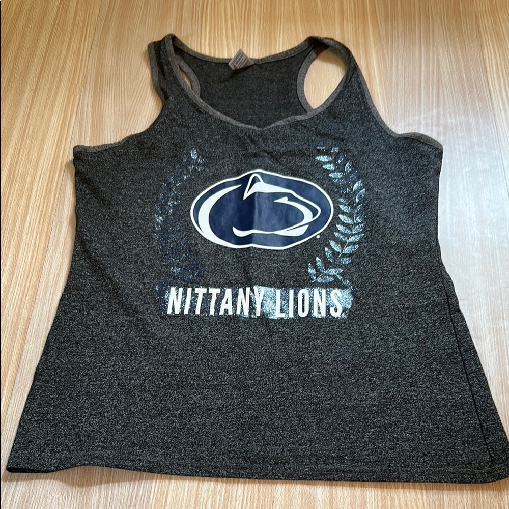 Sideline Apparel Penn State tank top gray